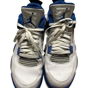Jordan Blue and White Sneakers , size 11, pre-owned